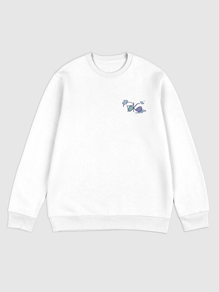 Sweatshirt blanc "Espace" product image (2)