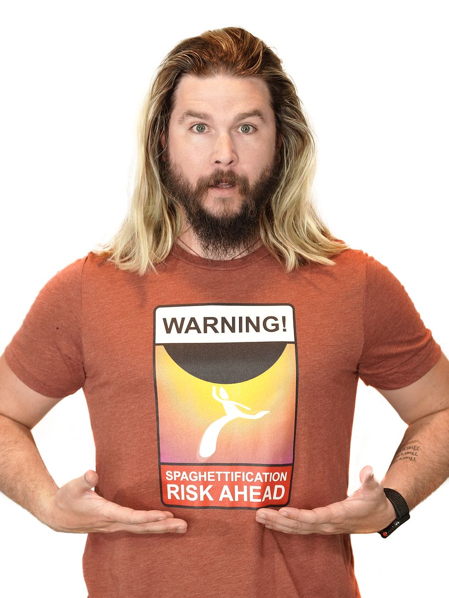 Spaghettification Risk Ahead T-Shirt product image (3)