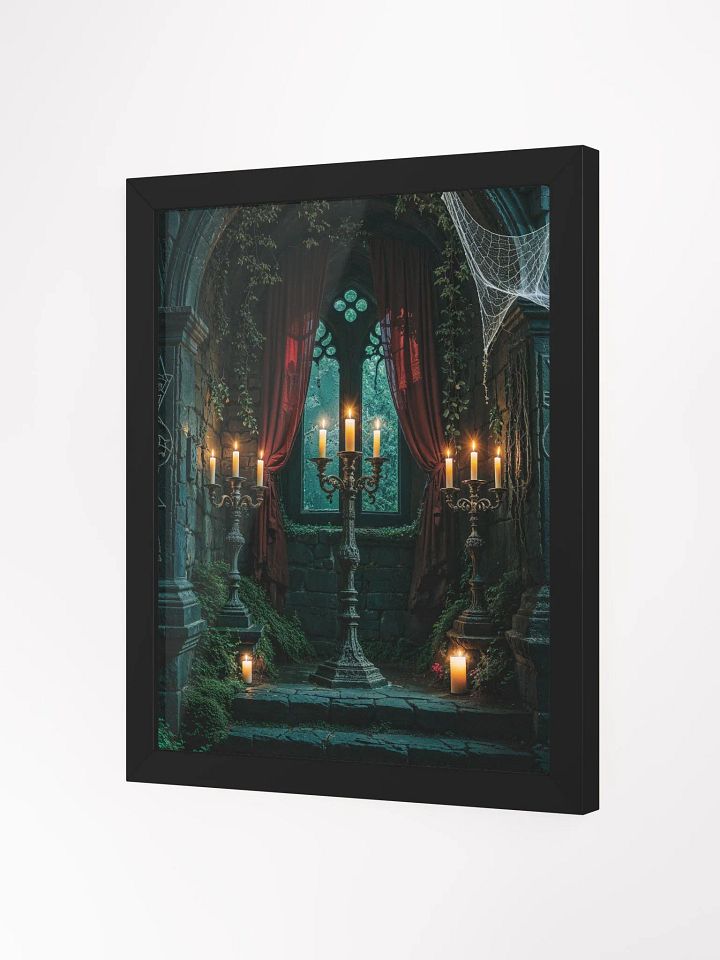 Gothic Window Ambiance Framed Print product image (5)