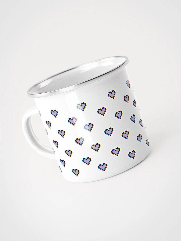 Tiny Hearts Enamel Mug product image (1)