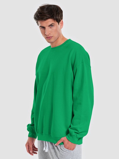 Photo showing Gildan Classic Crewneck Sweatshirt