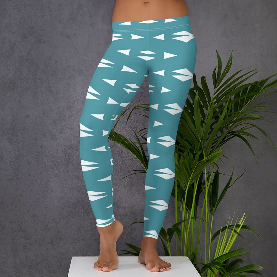 Symmetric Fusion All-Over Print Leggings product image (5)