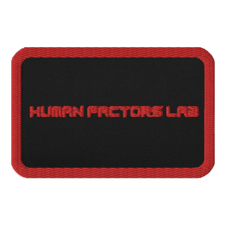 Human Factors Lab Patch product image (1)