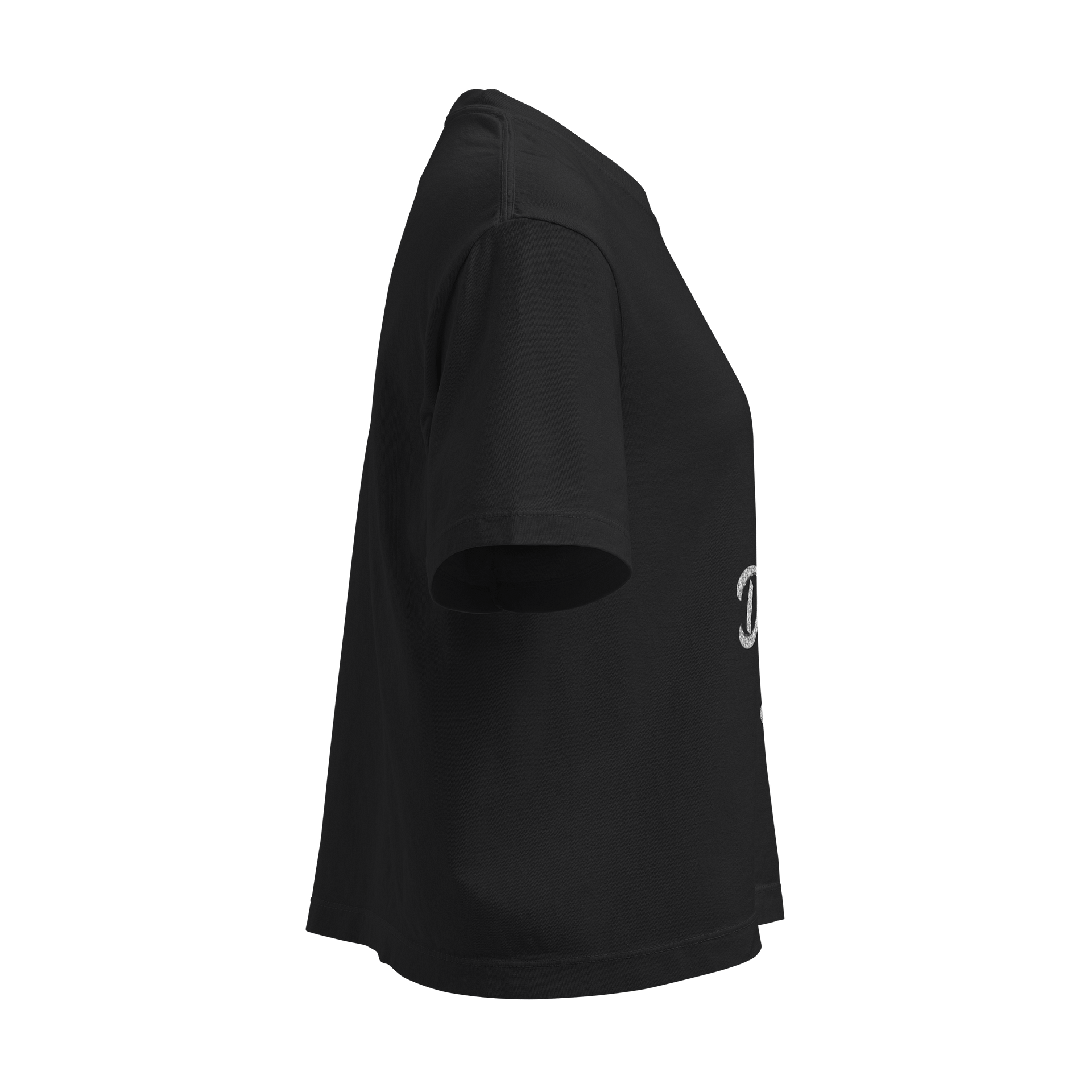 kiss my diamond black T product image (4)