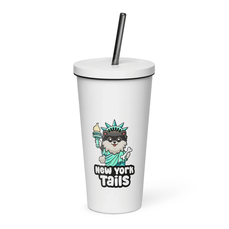 Mocha's Liberty Insulated Tumbler with a Straw product image (1)