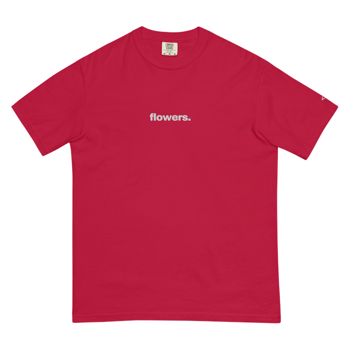 Valentine's Day '25 "flowers" Tee - Red product image (1)