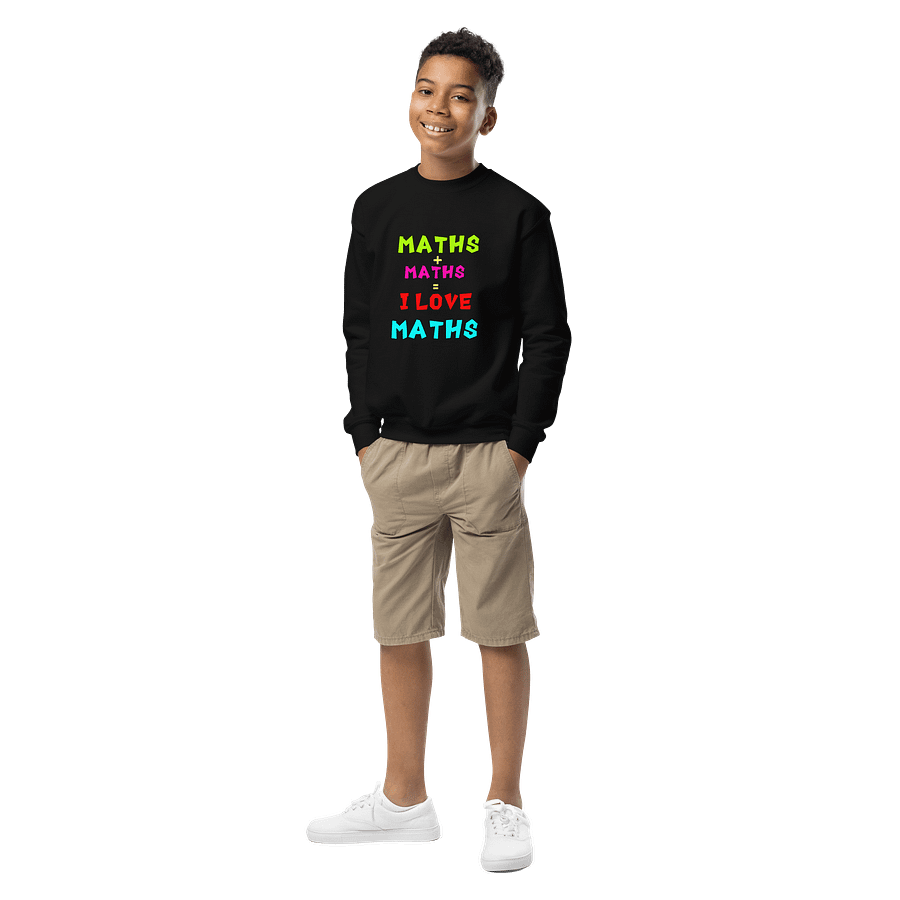 Maths Lover's Colorful Sweatshirt product image (1)