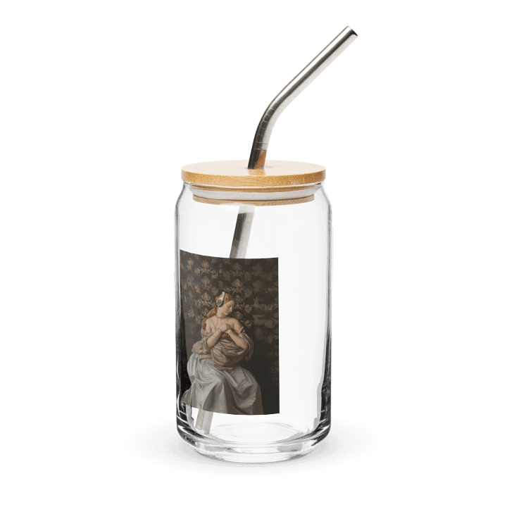 Safe Woman Tarot 9 of Pentacles Can-Shaped Glass product image (2)
