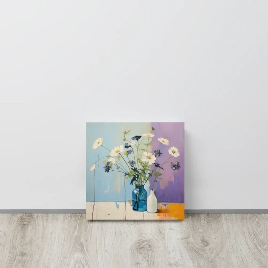 Art2401-60 Vase Flowers Still Life - Canvas Print - sm product image (11)