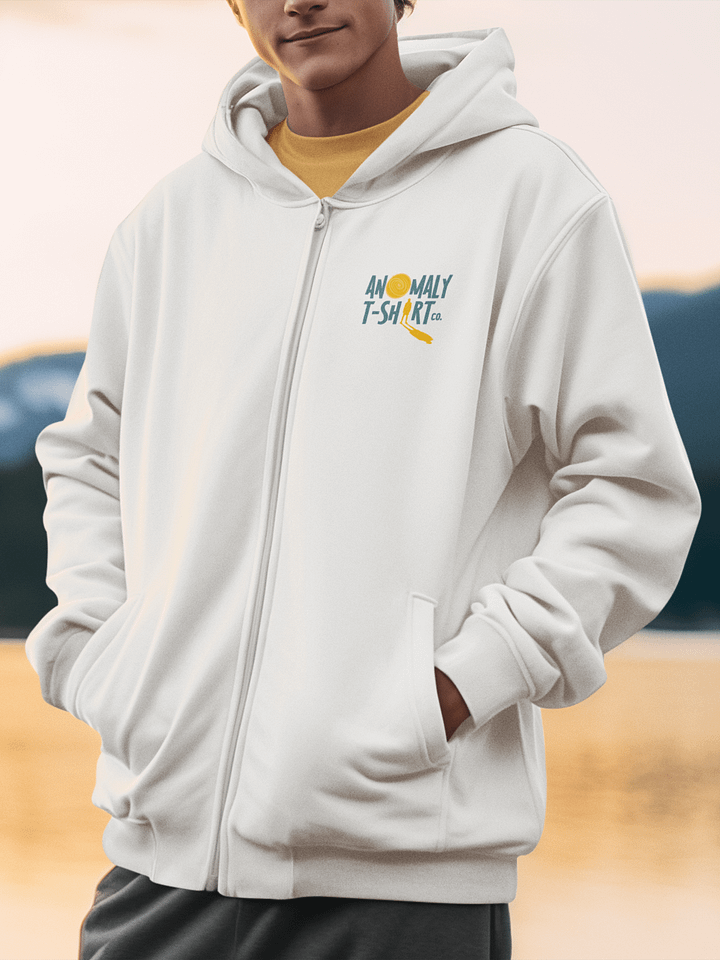 UFO Elk Abduction Zip Hoodie product image (2)