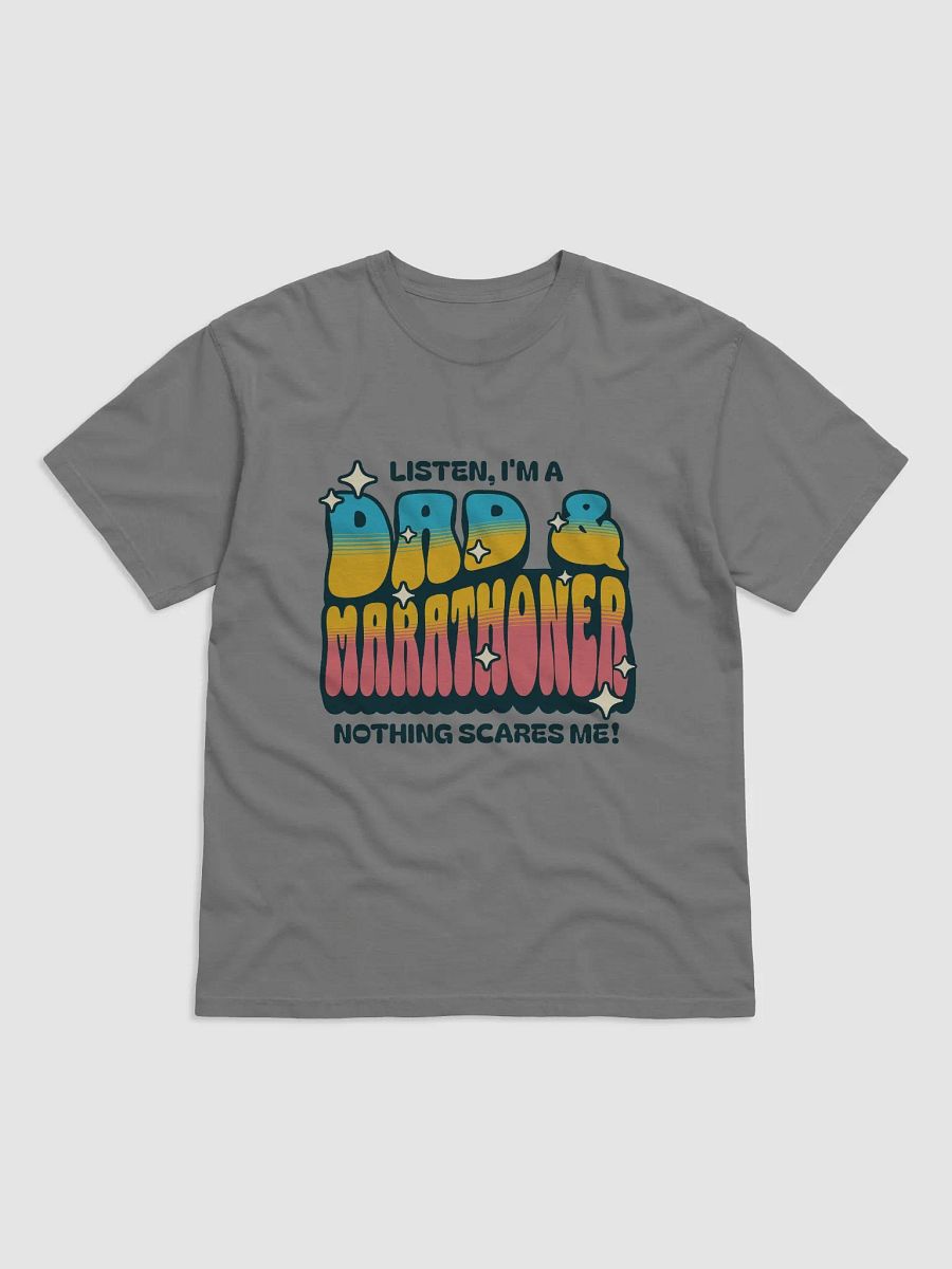 Dad & Marathoner Bold Graphic T-Shirt product image (1)