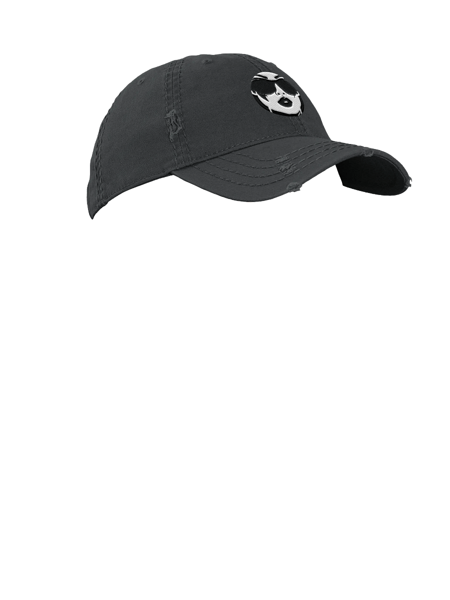 The PASP B&W OG Distressed Dad Hat product image (7)