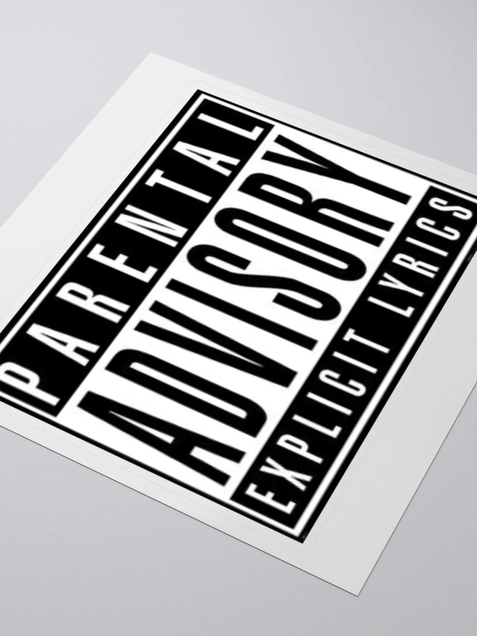Parental Advisory Explicit Lyrics sticker product image (3)