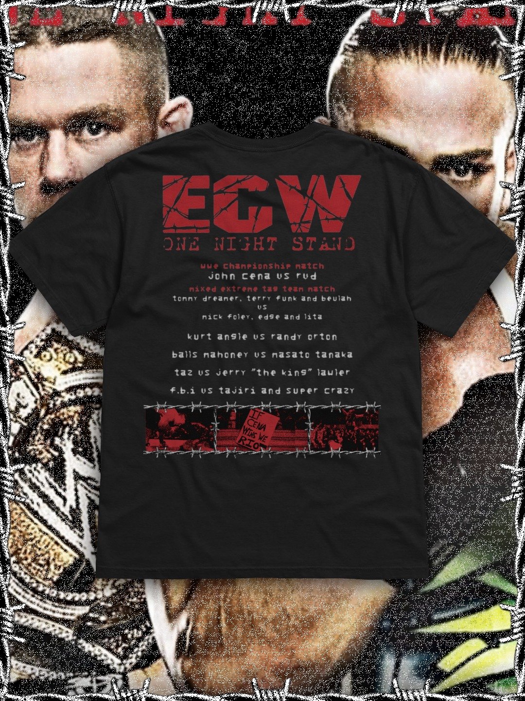 ECW One Night Stand Black Shirt product image (3)