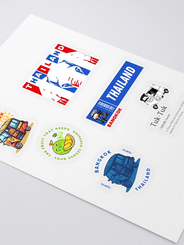 Thailand Vibes Sticker Sheet product image (1)