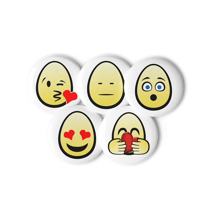 Eggy Pin-Badge Set product image (2)