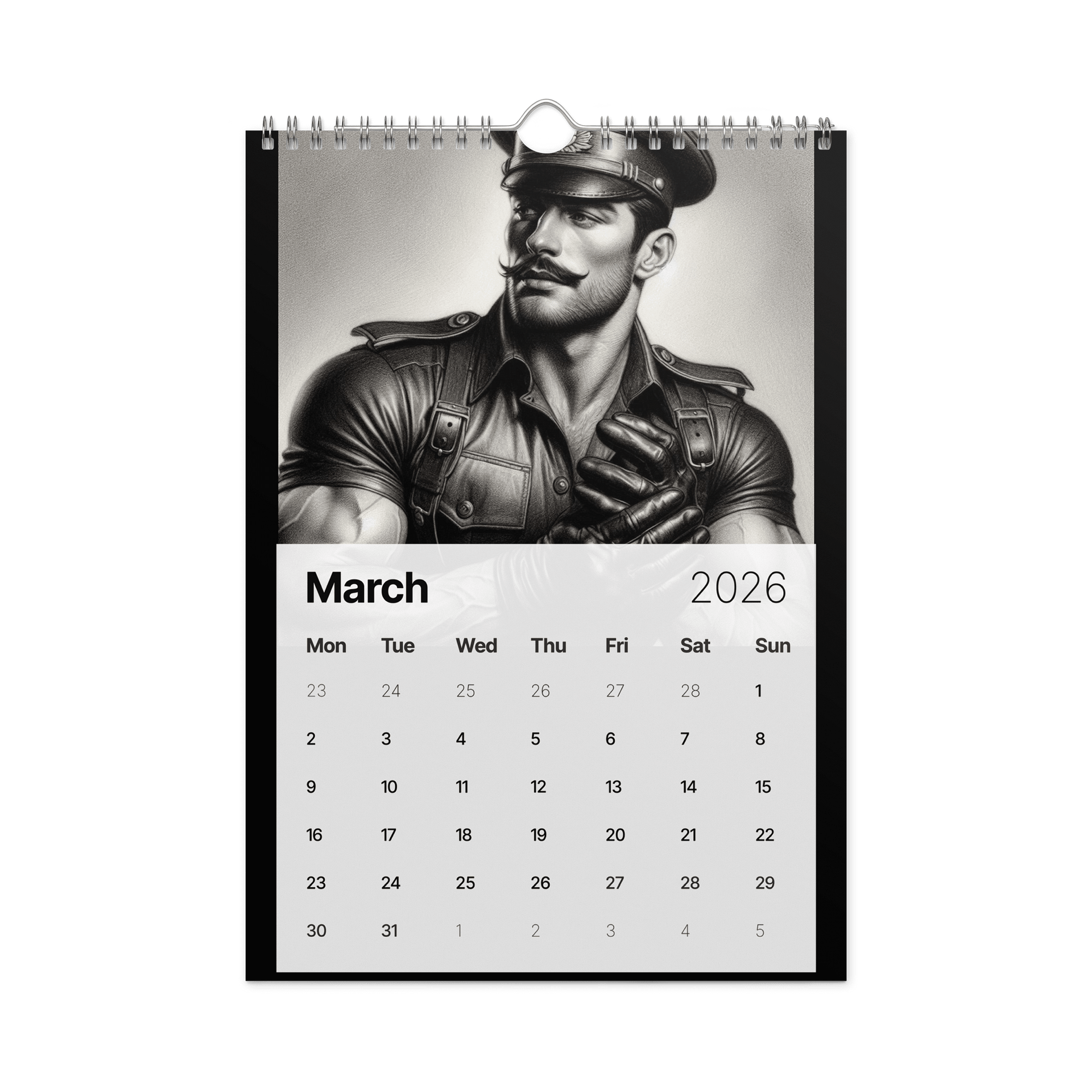 Daddy Days: 2026 Calendar of Leather, Lust & Legacy product image (9)
