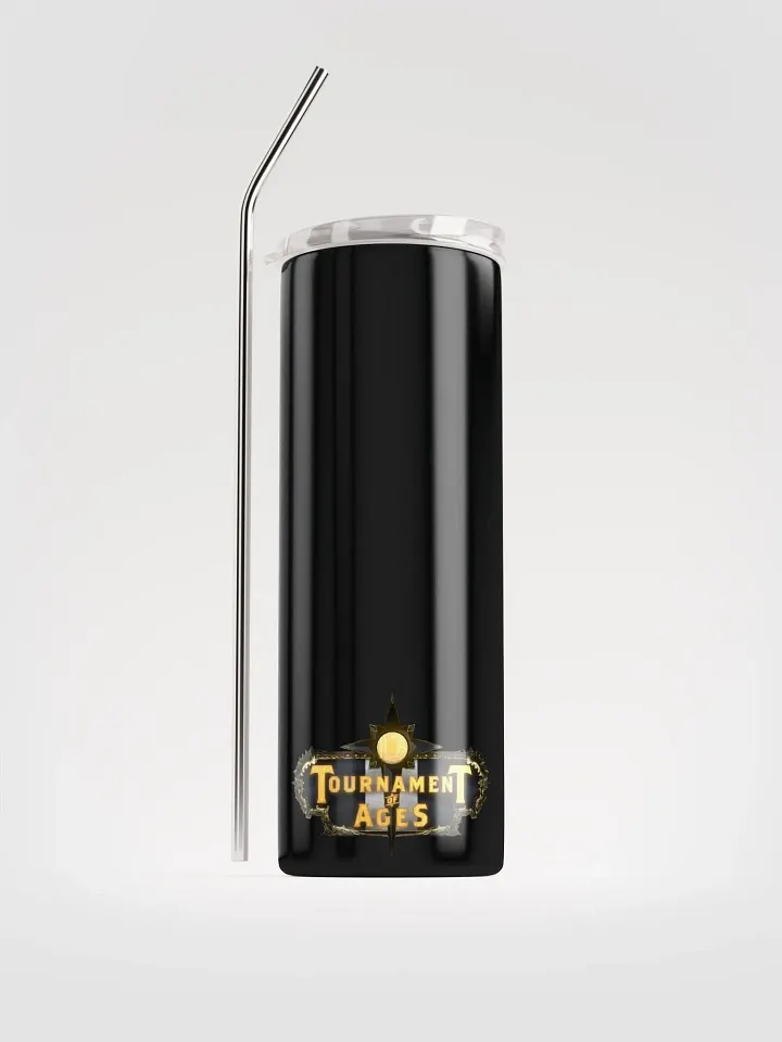 Tournament of Ages - Full Logo - Tumbler w/Straw product image (1)