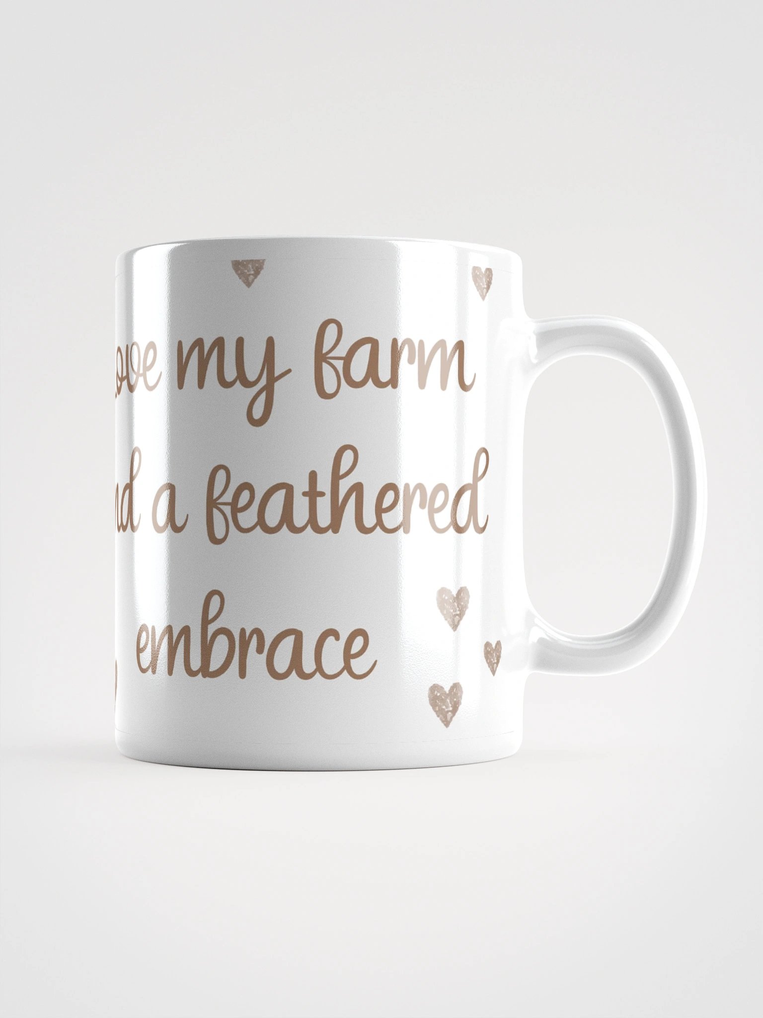 Feathered Embrace Farmhouse Mug product image (2)