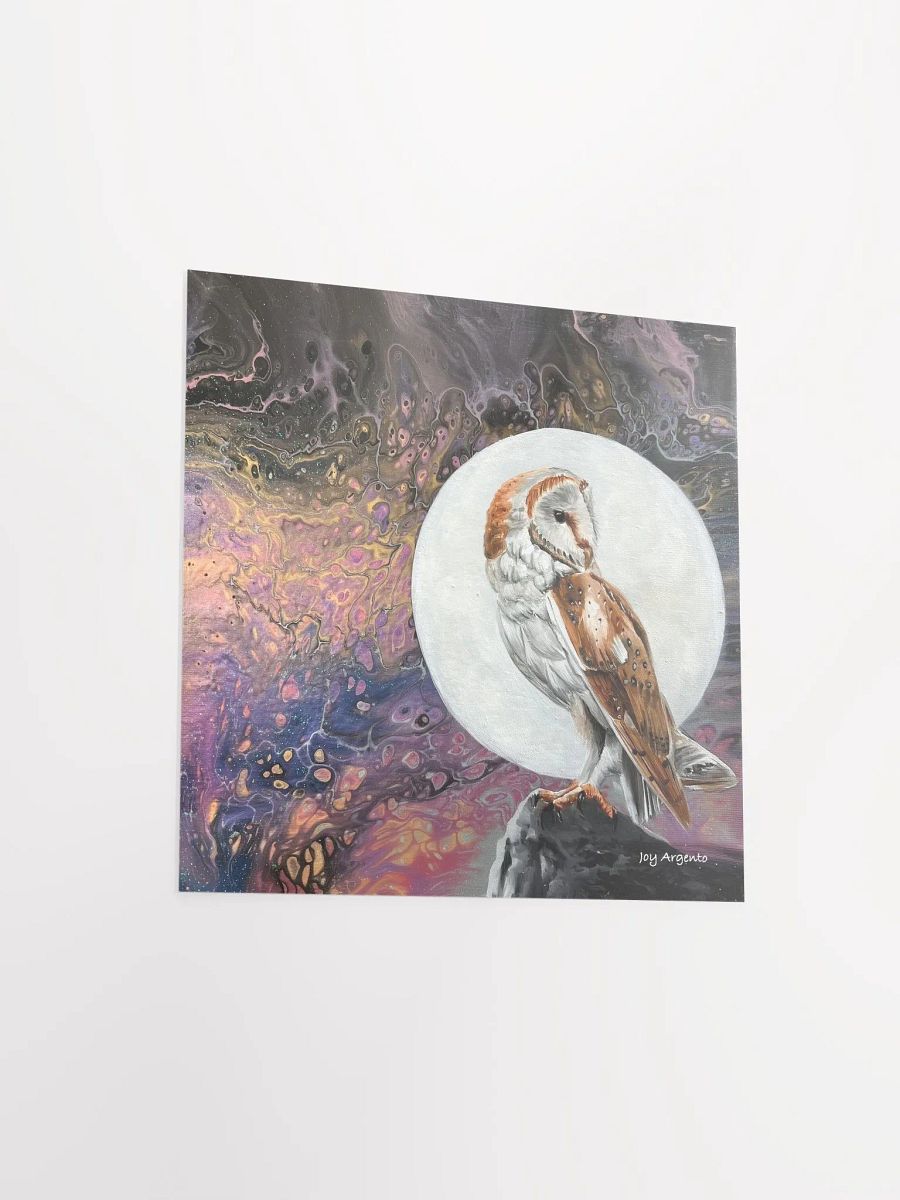 Owl in the Moon Print product image (4)