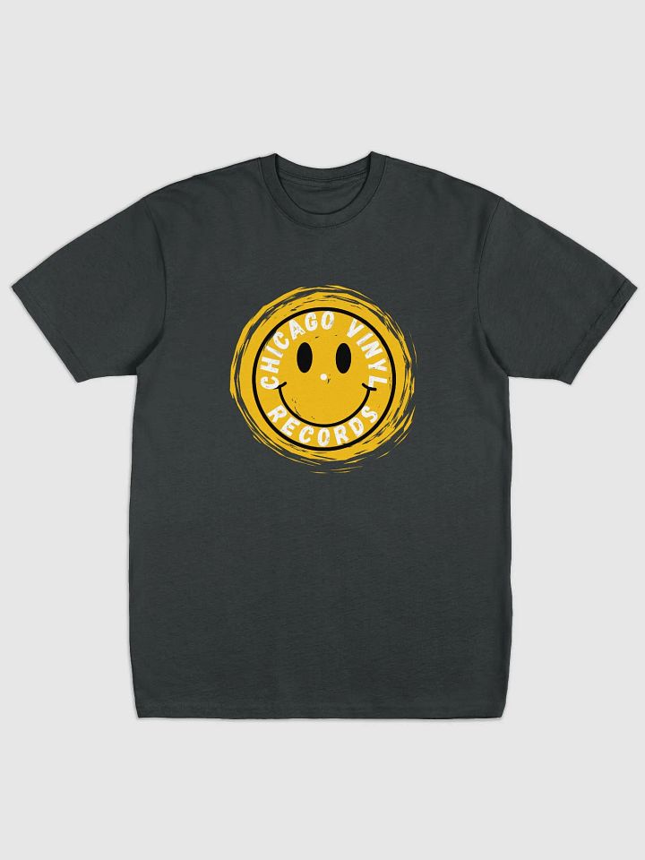 Chicago Vinyl Records Smiley Face Tee product image (1)