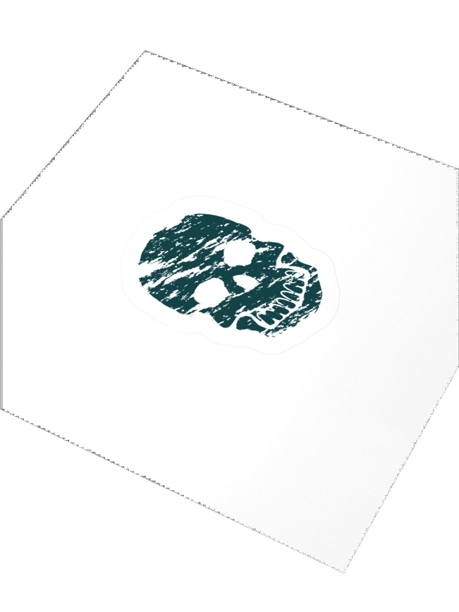 Creepy Skull Sticker product image (3)