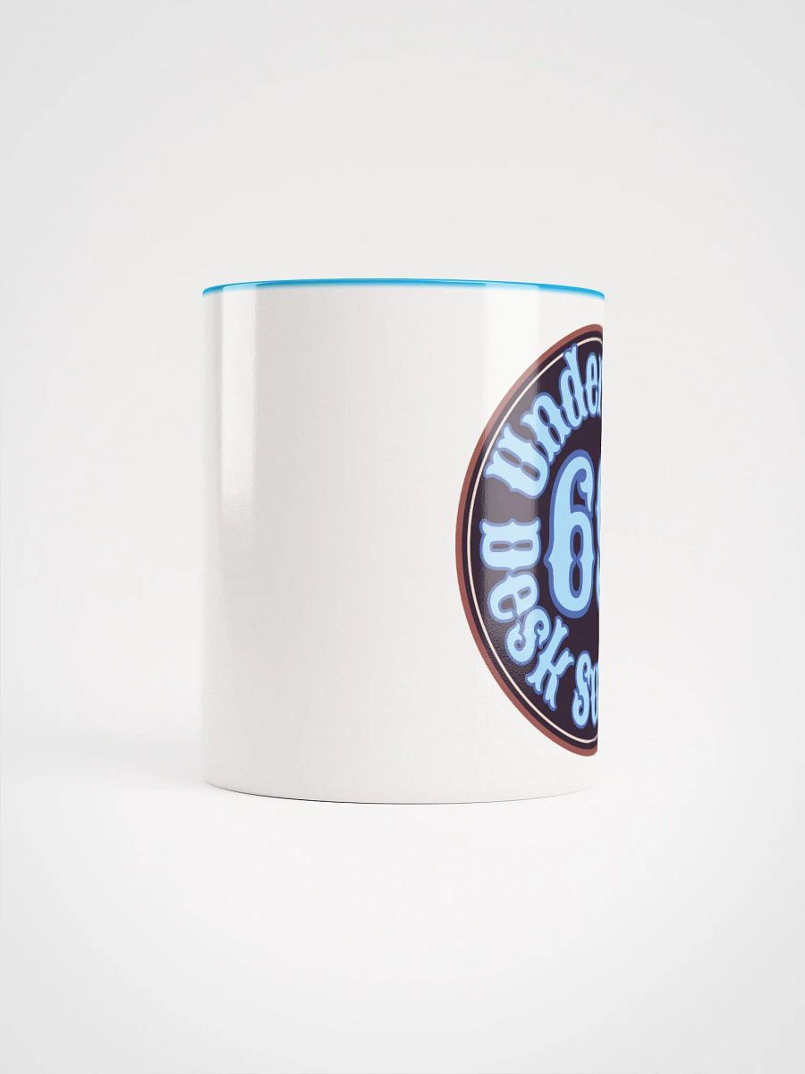 Desk Support Ceramic Mug with Color Inside product image (5)
