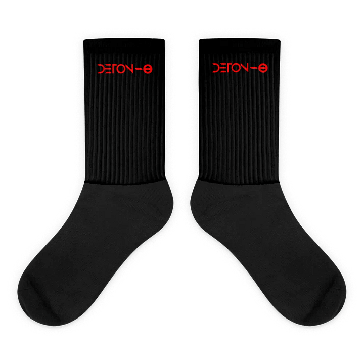 Deton-8 Black Socks product image (1)