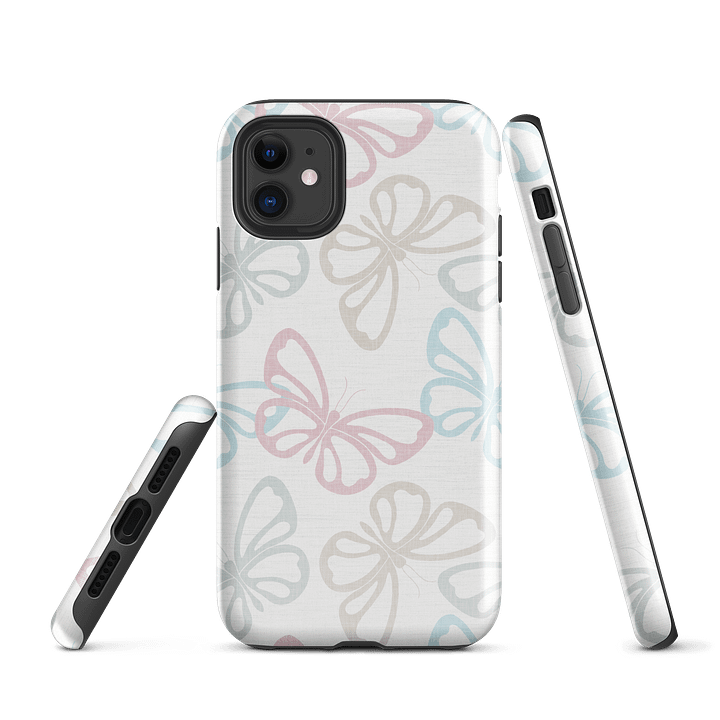 Scattered Butterflies Tough Case for iPhone product image (1)