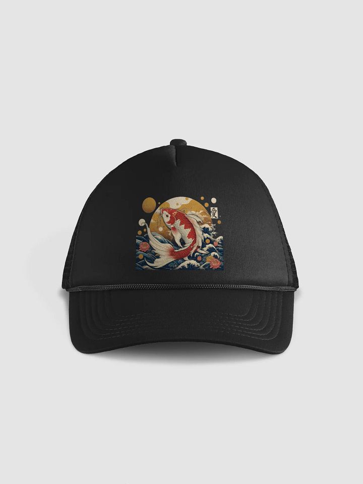 Rising Koi Foam Trucker Hat product image (2)