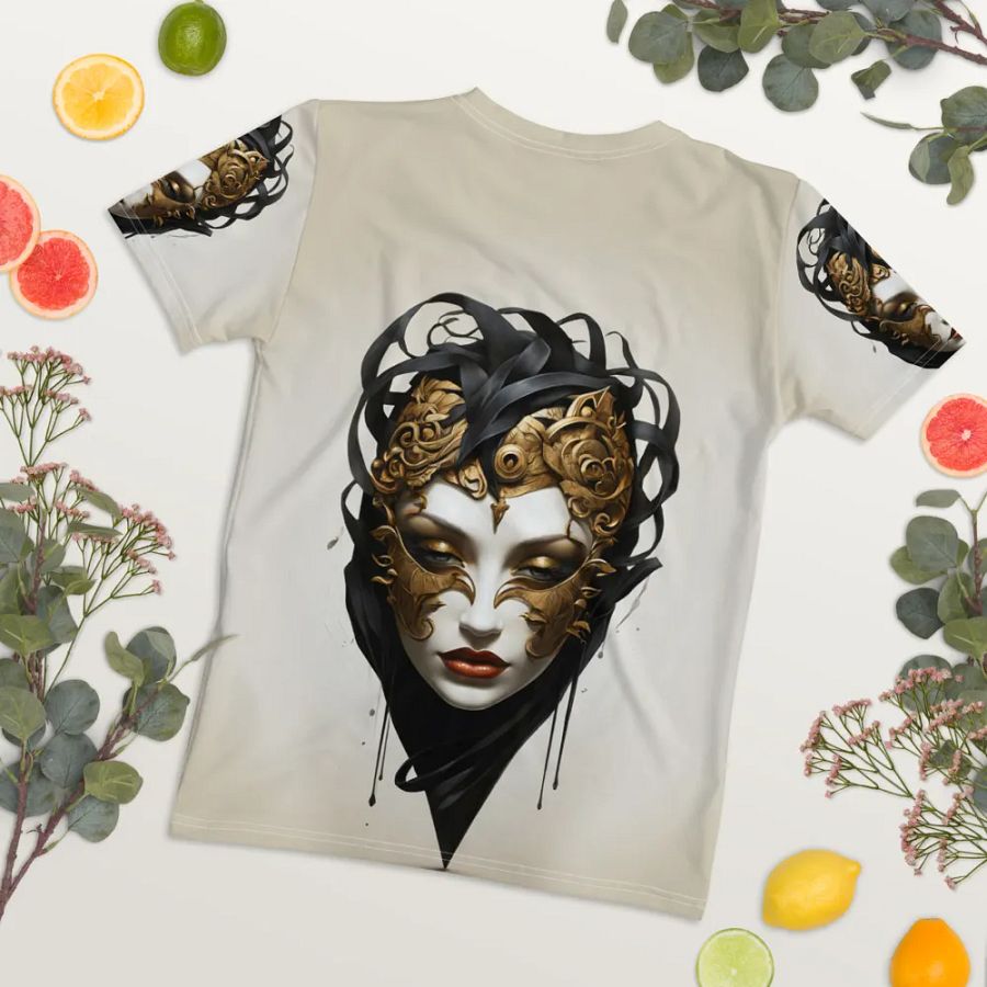 Gold Feministic T shirt product image (5)