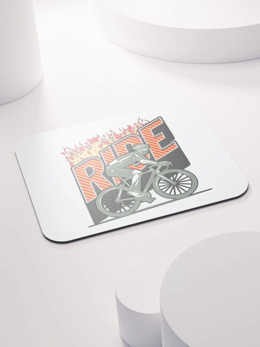 Ride Cycling Flaming Mouse Pad product image (4)
