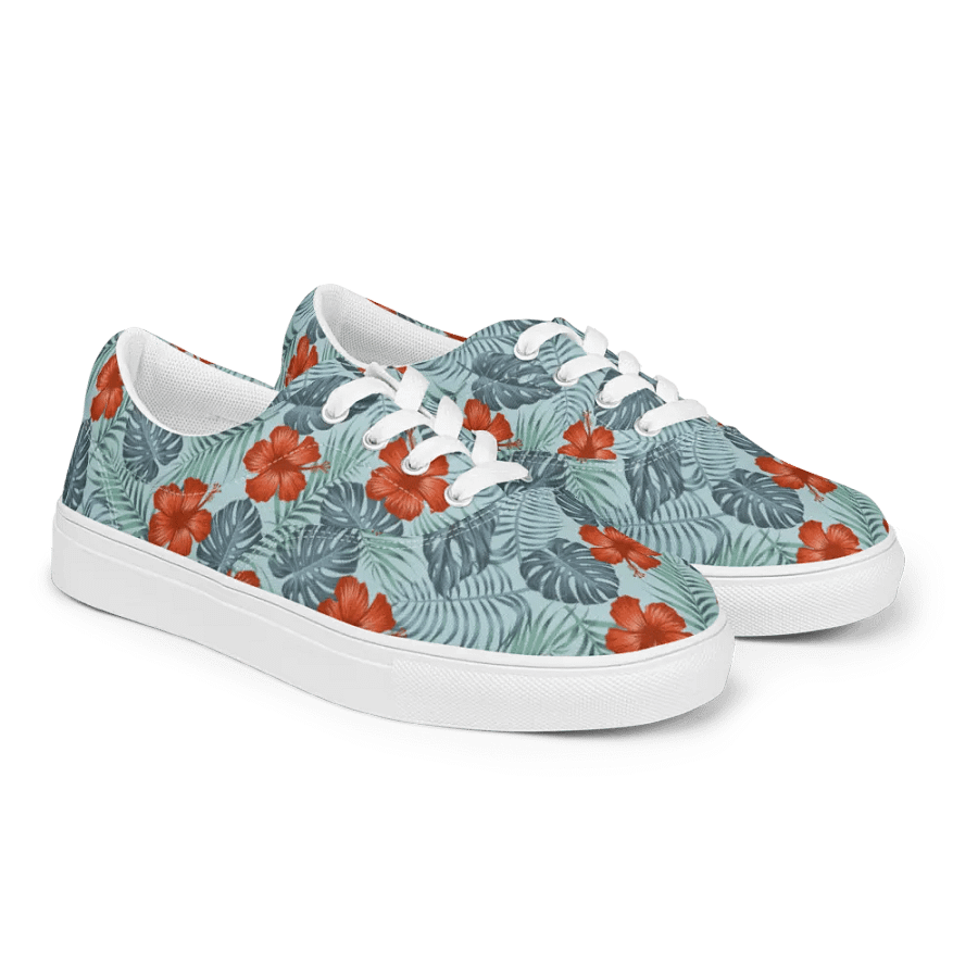 Palm Paradise | Men's Lace-Up Canvas Shoes product image (6)