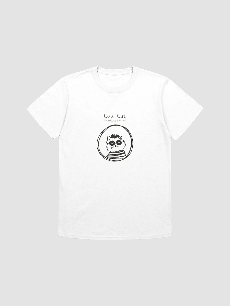 Cool Cat Sunglasses Unisex T-Shirt product image (3)
