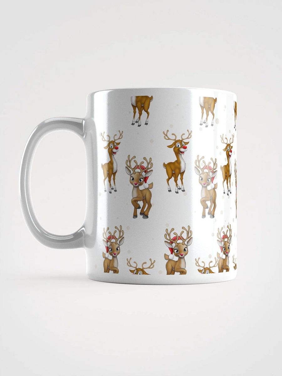 Reindeer Patterns And Snow White Mug product image (5)