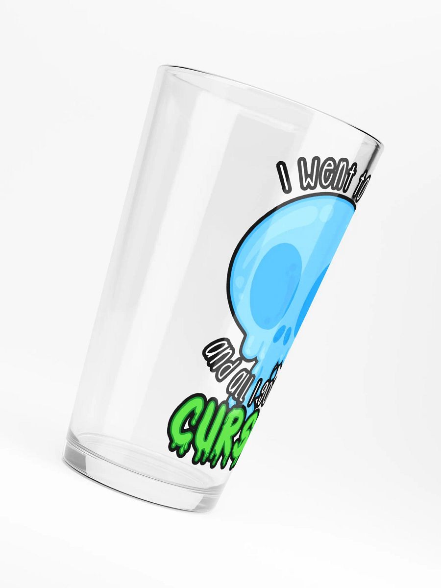 All I Got Was Cursed - Mage - Pint Glass product image (6)