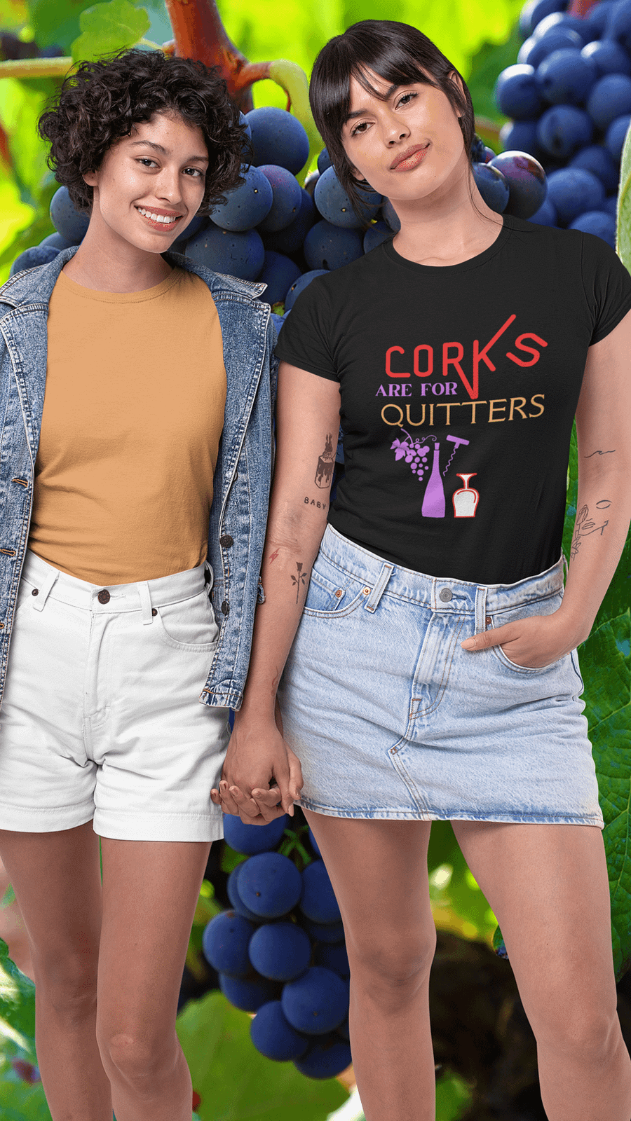 Corks Are For Quitters T-Shirt product image (3)