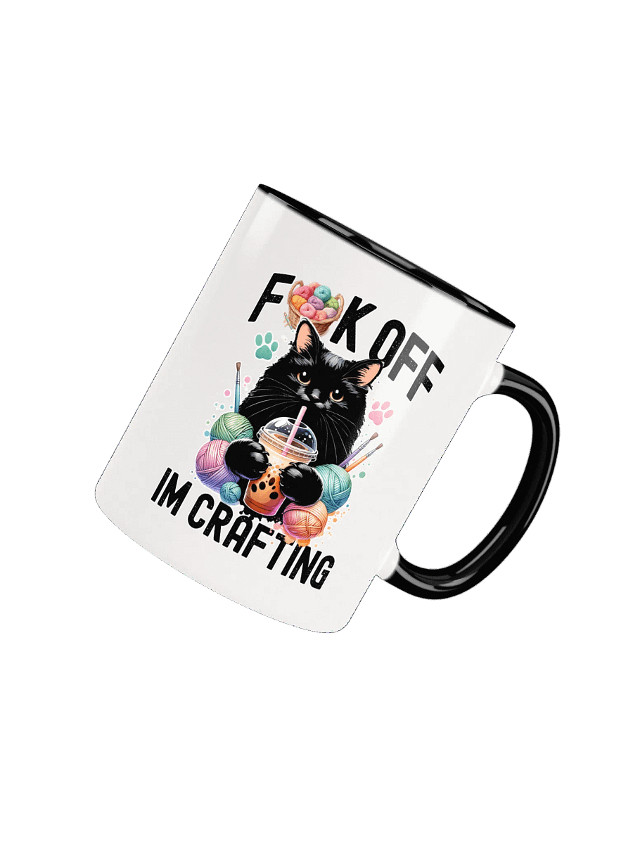 F-ck Off I'm Crafting Colored Mug product image (3)