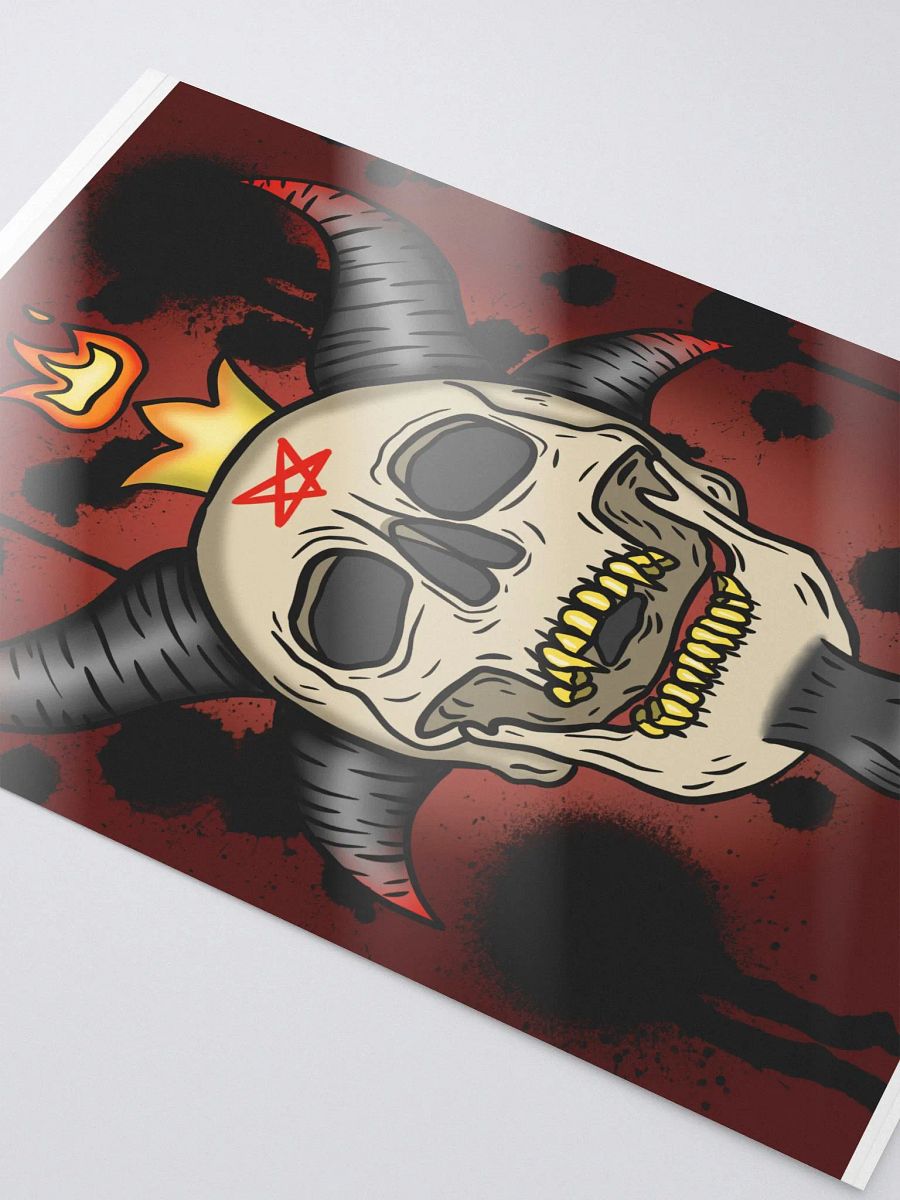 Baphomet Skull Sticker product image (3)