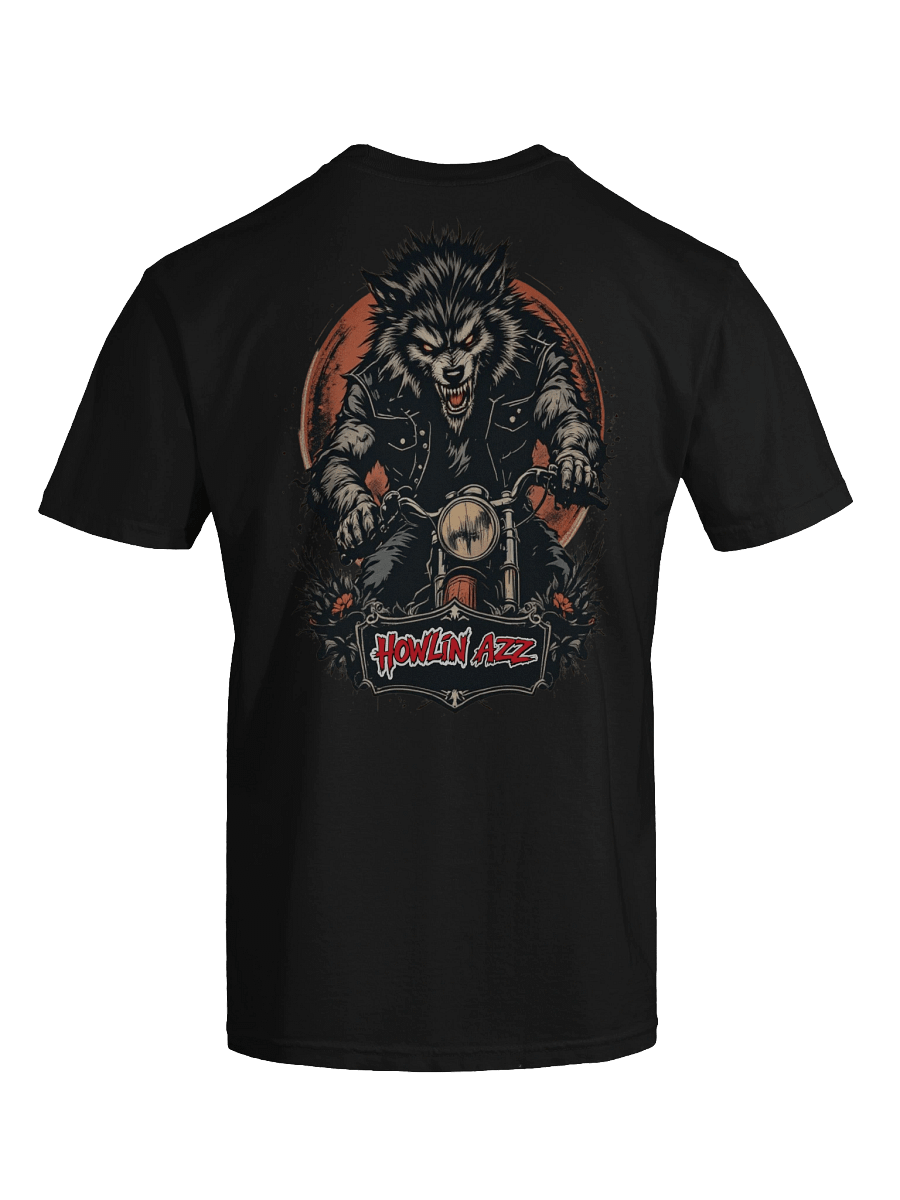 Rebel Undead Howlin Azz T Shirt product image (6)