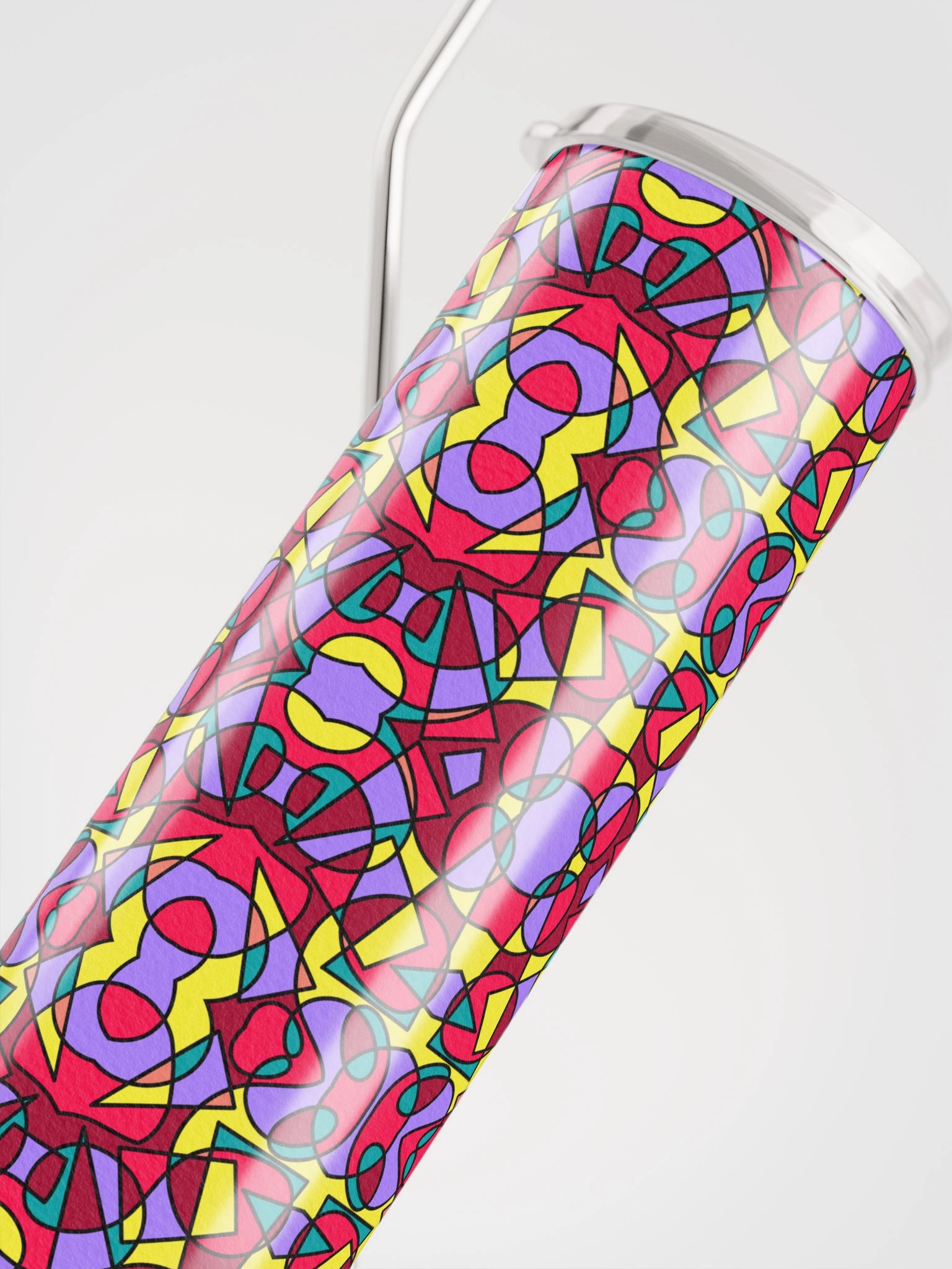 Retro Circus Ticket – Stainless Steel Tumbler product image (4)