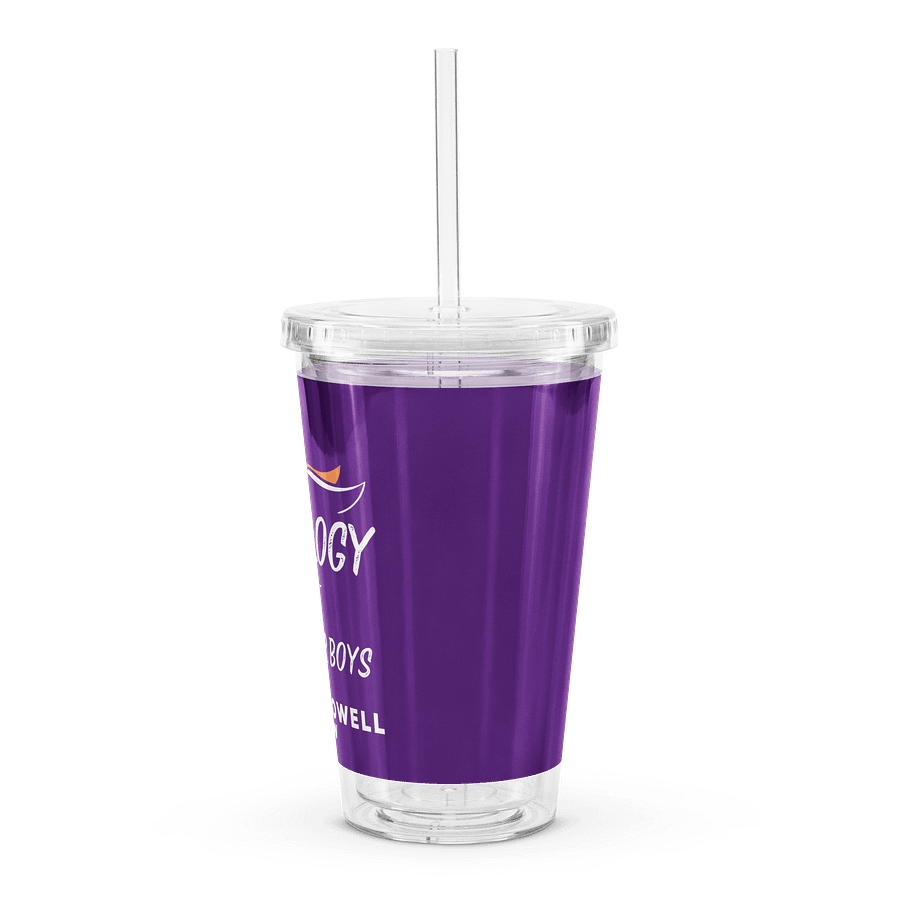 Theology Isn't Just for Boys Double Wall Clear Plastic Tumbler product image (4)