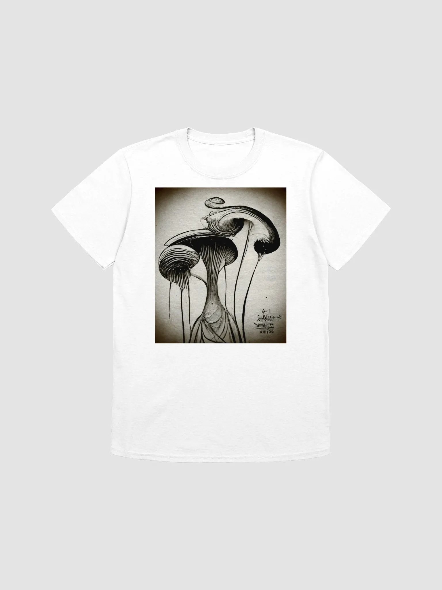 Surreal Mushroom Dreams T-Shirt product image (1)