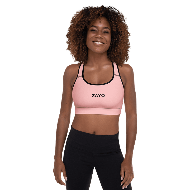 ZAYO Bold Pink Sports Bra product image (1)