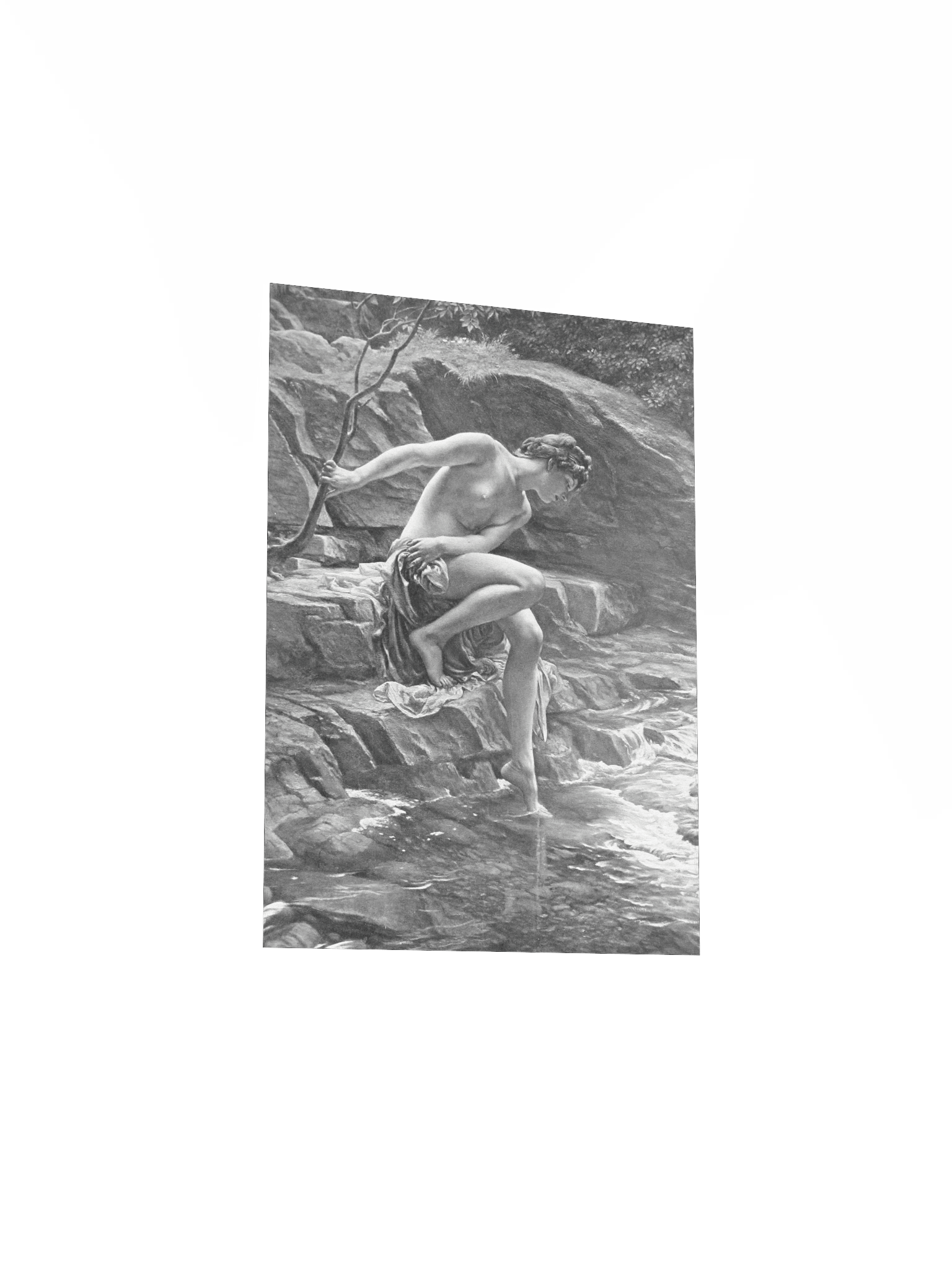 "The Nymphs' Bathing Place" by Edward John Poynter Poster product image (2)