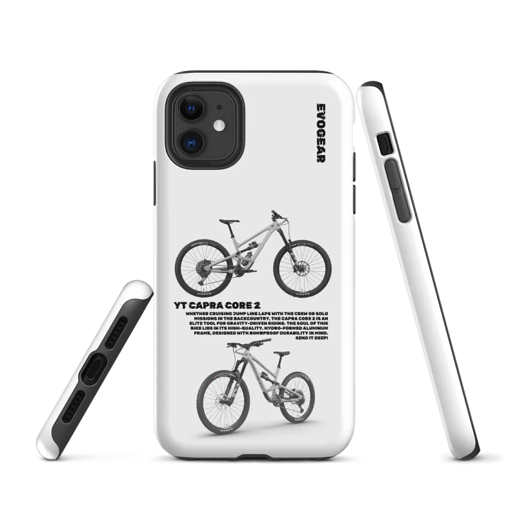 White Core 2 iPhone Case product image (1)