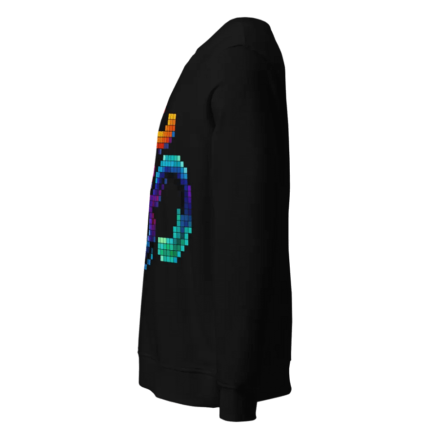 Pixelated Om Unisex Sweatshirt product image (3)