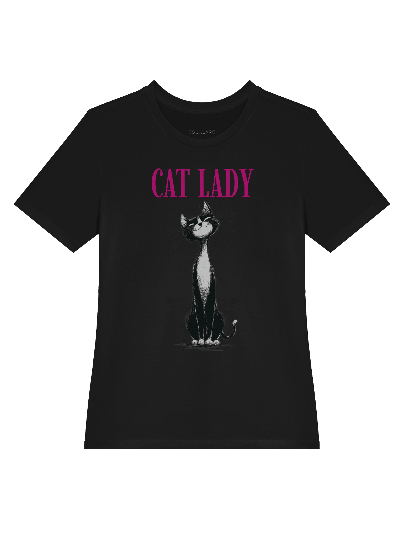 Cat Lady T-Shirt – Cute Funny Cat Lover Graphic Tee for Women product image (9)