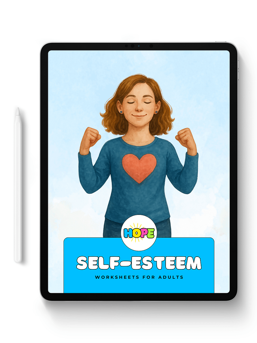Self-Esteem Worksheets for Adults: A Guided Toolkit for Confidence and Growth product image (2)