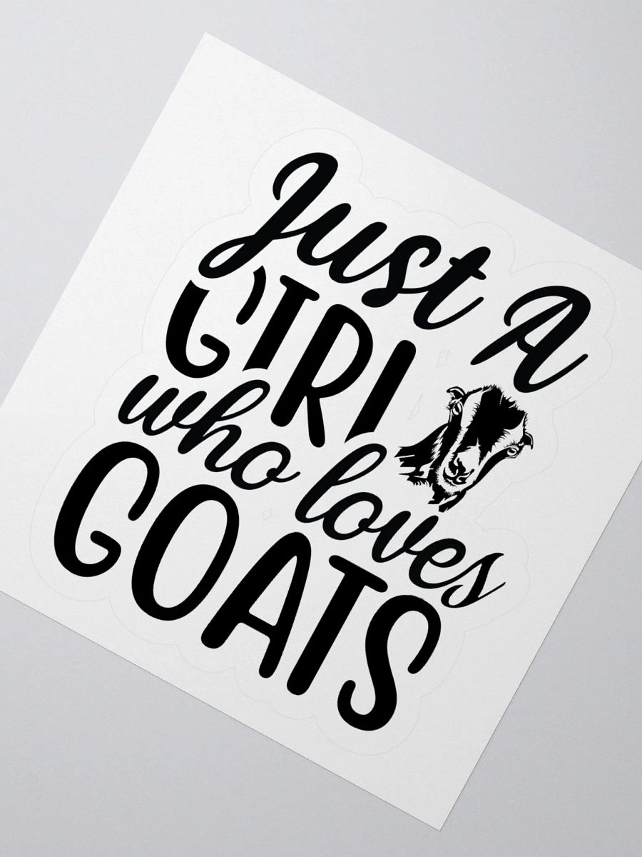 Just a Girl that Loves Lamanchas KISS Cut Stickers product image (3)